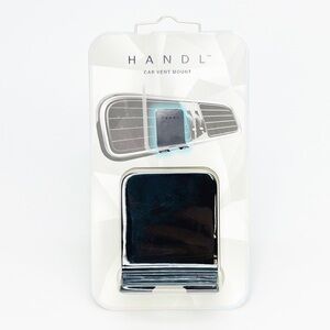 Handl Car Vent Clip Mount for Handlestick Stand & Grip Black New NWT